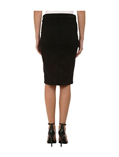[Blanknyc] Blank NYC Women's Black Pencil Skirt in Nightchild