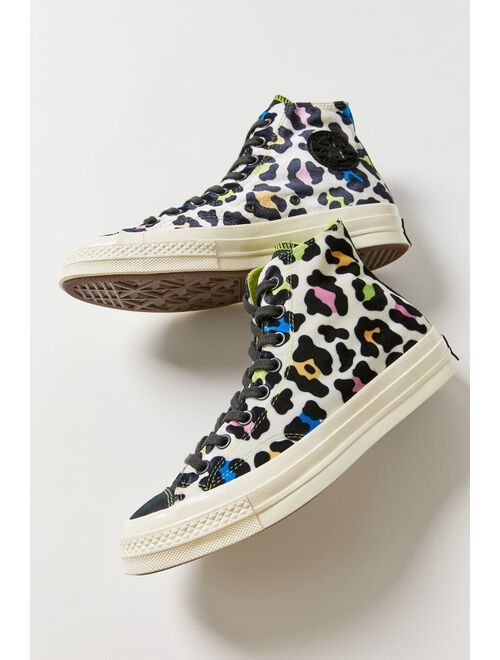Converse Chuck 70 Multicolor Leopard High Top Sneaker