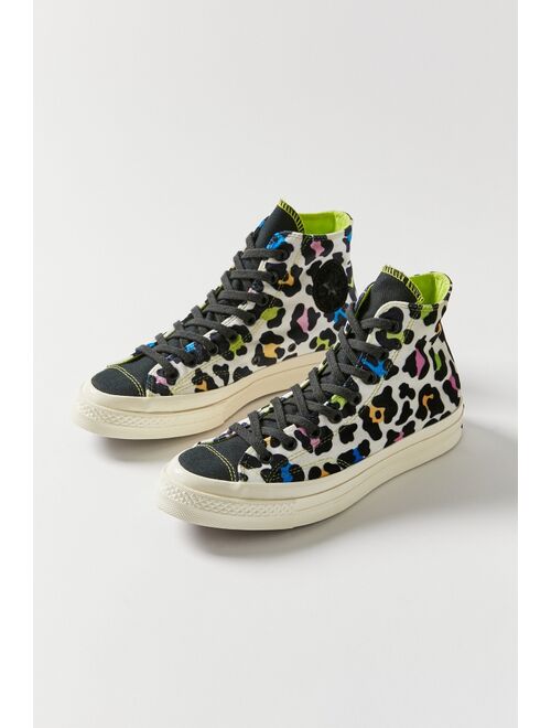 Converse Chuck 70 Multicolor Leopard High Top Sneaker