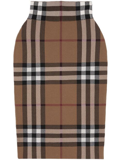 Burberry Vintage Check jacquard midi skirt
