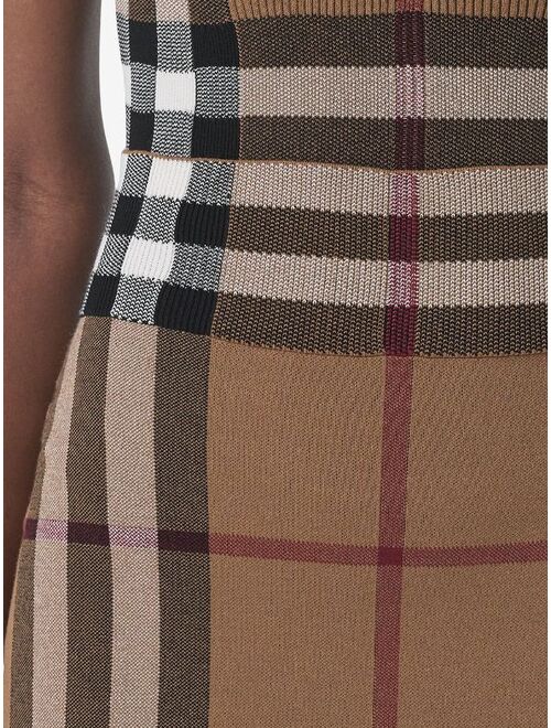 Burberry Vintage Check jacquard midi skirt