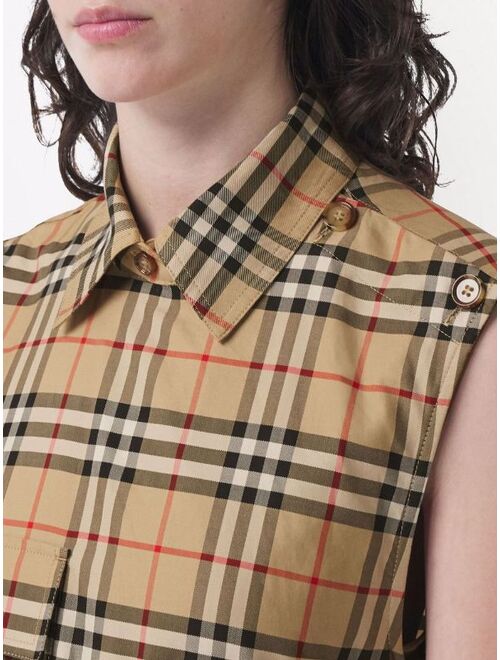 Burberry Vintage Check shirt dress