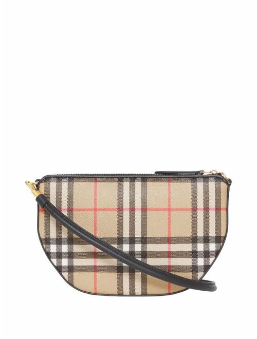 Burberry Olympia vintage-check pouch