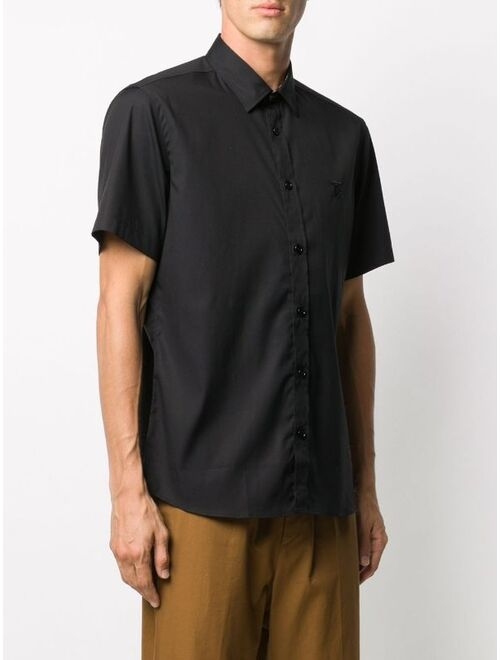 Burberry check-trim shirt