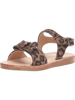 Bayview Little Girl Leather Sandals, Sizes 3-10, Multiple Colors
