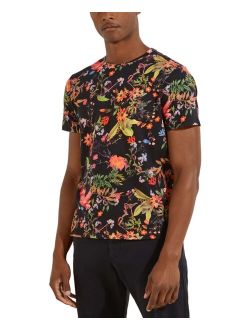 Men's Floral Print T-Shirt