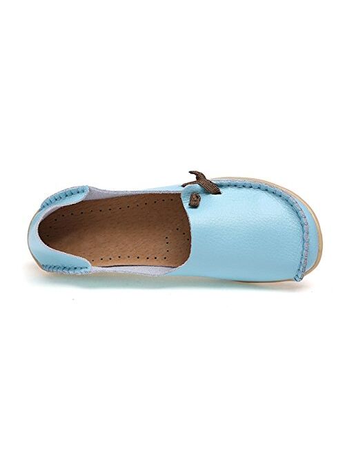 VenusCelia Women's Comfort Walking Cute Flat Loafer