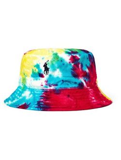 Men`s Tie Dye Chino Bucket Hat