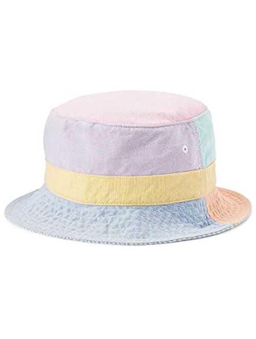 Polo Ralph Lauren Men`s Color Blocked Oxford Bucket Hat