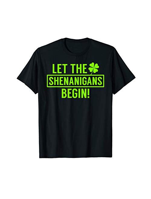 Lucky Brand Saint Patricks Shenanigans Crew Neck Short Sleeve T-Shirt