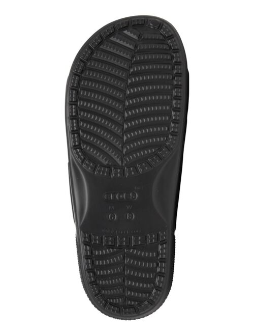 Crocs Women's Classic Glitter Slide Sandals from Finish Line