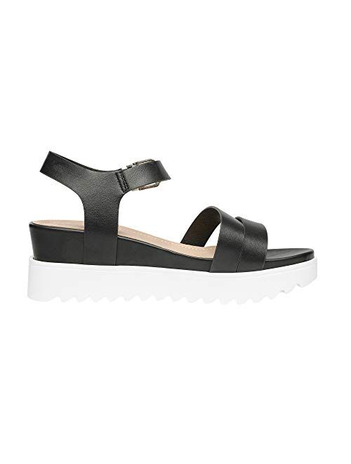 DREAM PAIRS Womens Cute Ankle Strap Open Toe Comfortable Platform Wedge Sandals Shoes