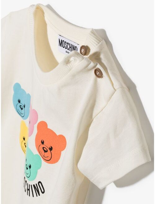 Moschino Kids Teddy Bear printed dress