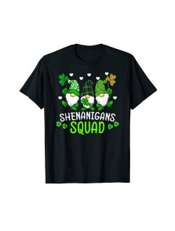 Generic Shenanigans Squad St Patricks Day Gnomes Green Proud Irish T-Shirt