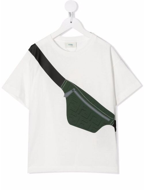 Fendi bag-print t-shirt