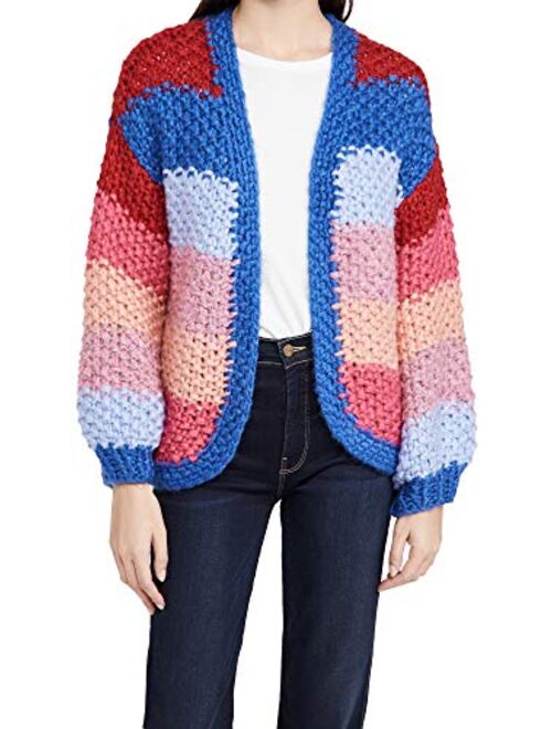 [BLANKNYC] Women Multicolored Cardigan Sweater, Comfortable & Stylish Pullover
