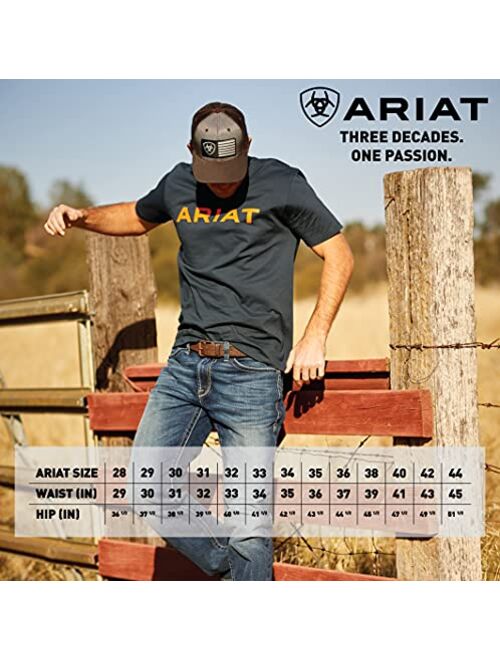 ARIAT Men's M4 Low Rise Boot Cut Jeans