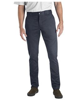 Men's Skinny Straight-Fit Everyday Work Trousers