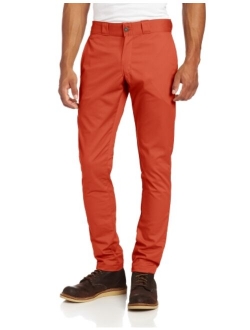 Men's Skinny Straight-Fit Everyday Work Trousers