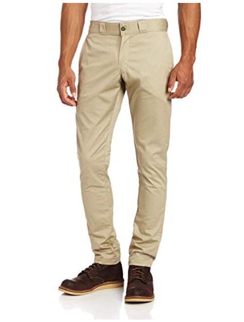 Dickies Men's Skinny Straight-Fit Everyday Work Trousers