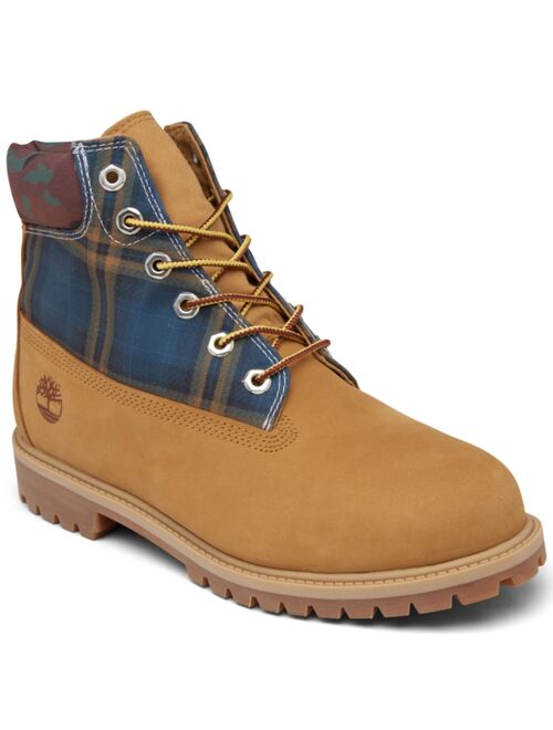 Timberland Big Kids 6" Heritage Water-Resistant Boots from Finish Line