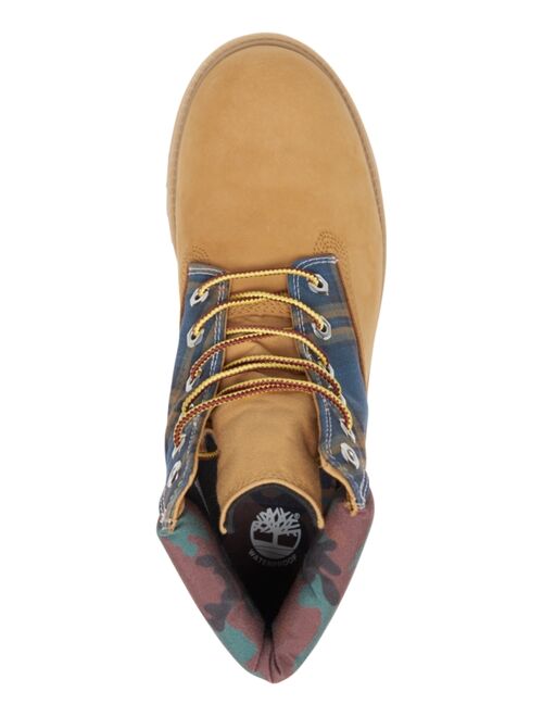 Timberland Big Kids 6" Heritage Water-Resistant Boots from Finish Line
