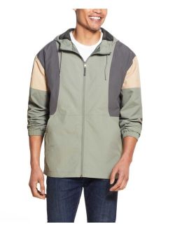 Men's Hooded Zip Front Jacket