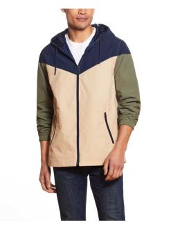 Men's Hooded Zip Front Jacket