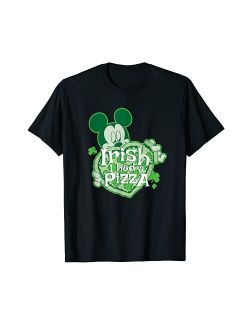 Mickey Irish I had Pizza St. Patrick's Day T-Shirt T-Shirt