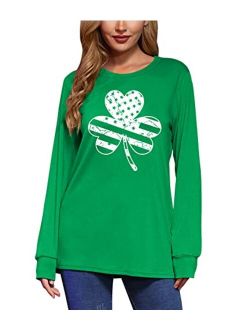 For G and PL Women's St. Patrick's Day Long Sleeve Shirt