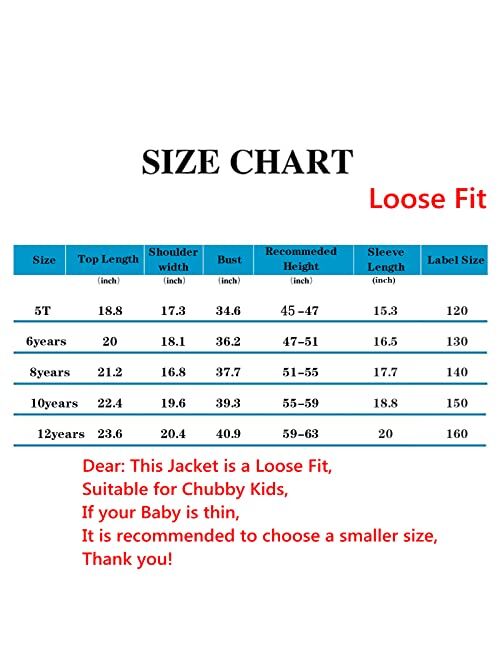 Yjbq Kids Girls Oversize Basic Denim Jackets Loose Classic Coats Jeans Tops Children Boys Casual Outerwear Teen Outfit 5-14 Years