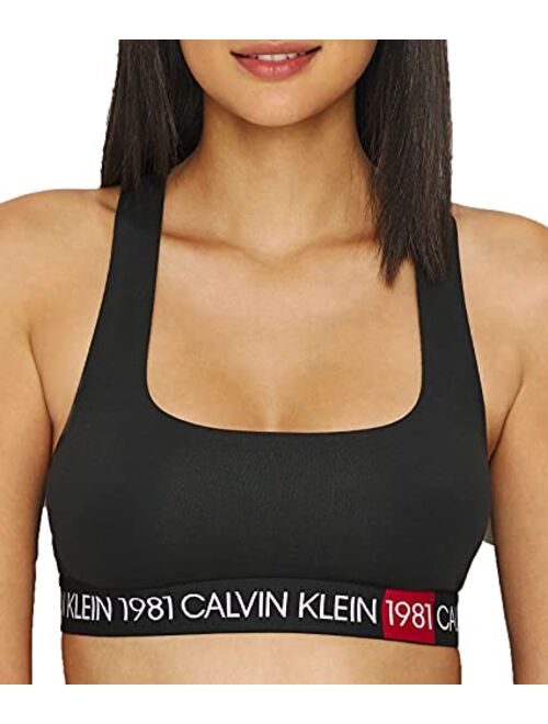 Calvin Klein Underwear 1981 Bold Unlined Bralette QF5577