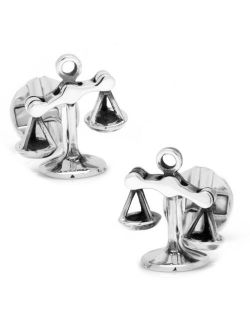 Cufflinks Inc. Moving Parts Scales of Justice Cufflinks