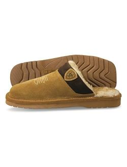 Bottom Silversmith Square Toe Slippers