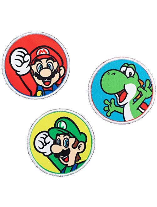 SUPER MARIO Nintendo Luigi Mario Yoshi Raglan Swim Rash Guard Swim Trunks Set