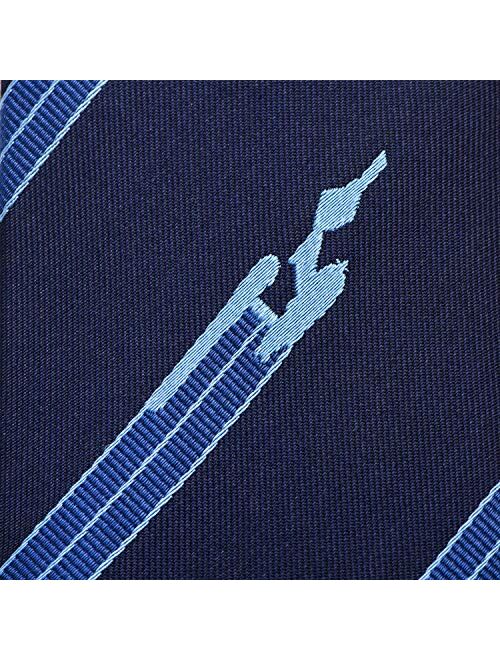 Cufflinks, Inc. Cufflinks Inc. Enterprise Flight Blue Stripe Men's Tie