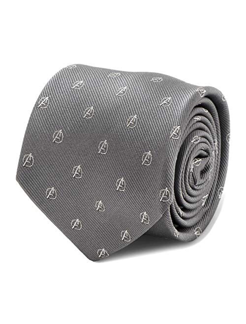 Cufflinks, Inc. Cufflinks Inc. Avengers Gray Mens Tie