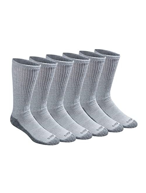 Dickies Men's Multi-Pack Dri-tech Moisture Control Boot-Length Socks