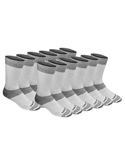 Men's Dri-tech Moisture Control Max Full Cushion Crew Socks Multipack