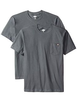 Men's Short Sleeve Pocket T-Shirts 2-Pack Big