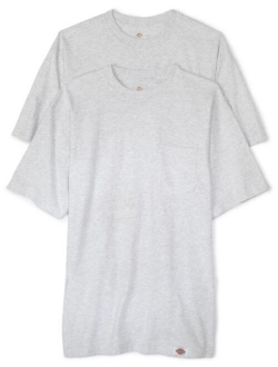 Men's Short Sleeve Pocket T-Shirts 2-Pack Big