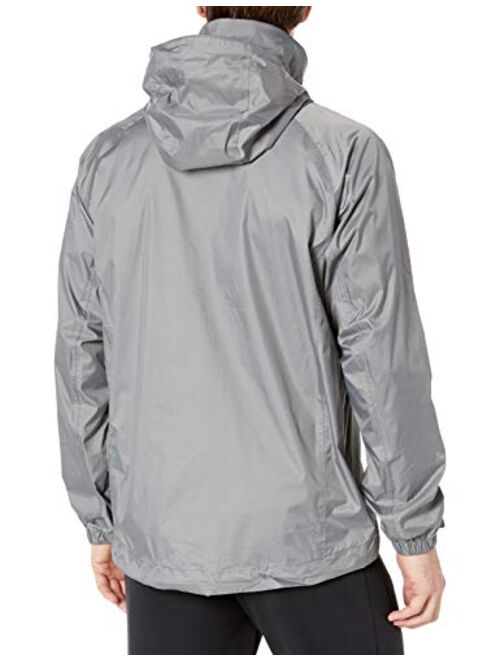 Cutter & Buck Men's 100% Waterproof, Hooded Full Zip , Spark Systems Trailhead Jacket