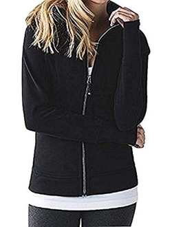 Zip UP Scuba Relaxed Fit Hoodie