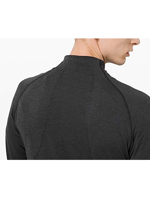 Lululemon Athletica Mens Metal Vent Tech Quarter Zip Long Sleeve Shirt