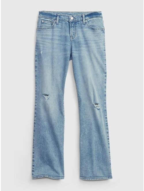 GAP Teen Low Rise Vintage Boot with Washwell Jeans