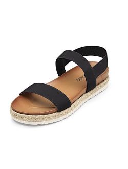 Women’s Open Toe Espadrille Platform Sandals