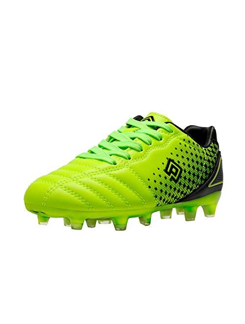 DREAM PAIRS Boys Girls Outdoor Football Shoes Soccer Cleats