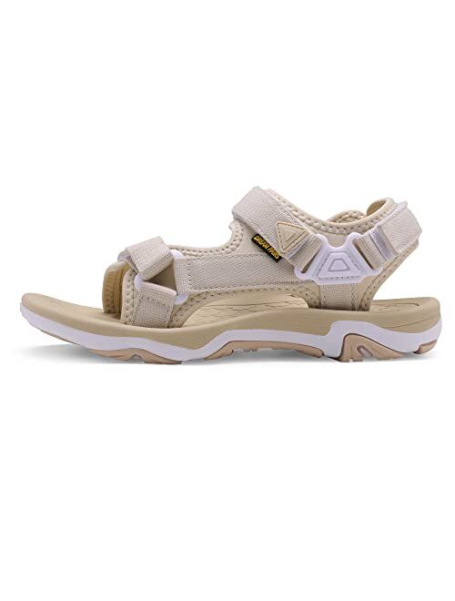 DREAM PAIRS Women’s Arch Support Hiking Sandals Sport Outdoor Athletic Comfortable Summer Beach Water Sandals