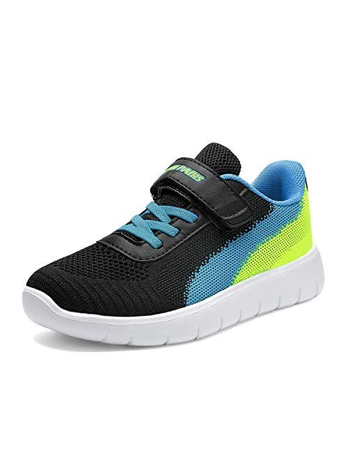 DREAM PAIRS Boys Girls Sneaker Athletic Tennis Running Shoes