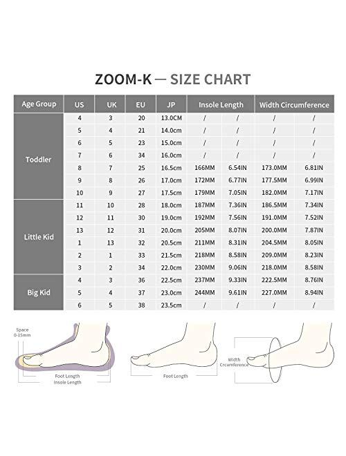 DREAM PAIRS Boys Girls Sneaker Athletic Tennis Running Shoes